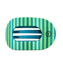 Load image into Gallery viewer, Medium Round Flat Hair Clip - Cabana Cutie
