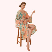 Load image into Gallery viewer, Floral Jungle Kimono in Petal
