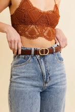 Load image into Gallery viewer, Classic Brown Leather Belt
