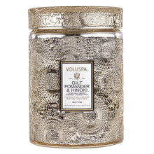 Load image into Gallery viewer, Gilt Pomander &amp; Hinoki - Large Jar Candle
