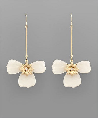 The Hanging Flower Earring