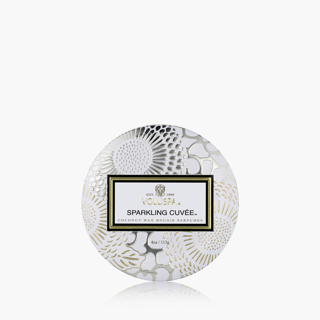 Sparkling Cuvee - Mini Tin Candle