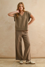 Load image into Gallery viewer, Wide Leg Sweater Pants
