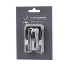 Load image into Gallery viewer, Warren Black Gunmetal-Plated Champagne Stopper
