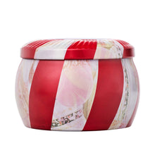 Load image into Gallery viewer, Crushed Candy Cane - Mini Tin Candle
