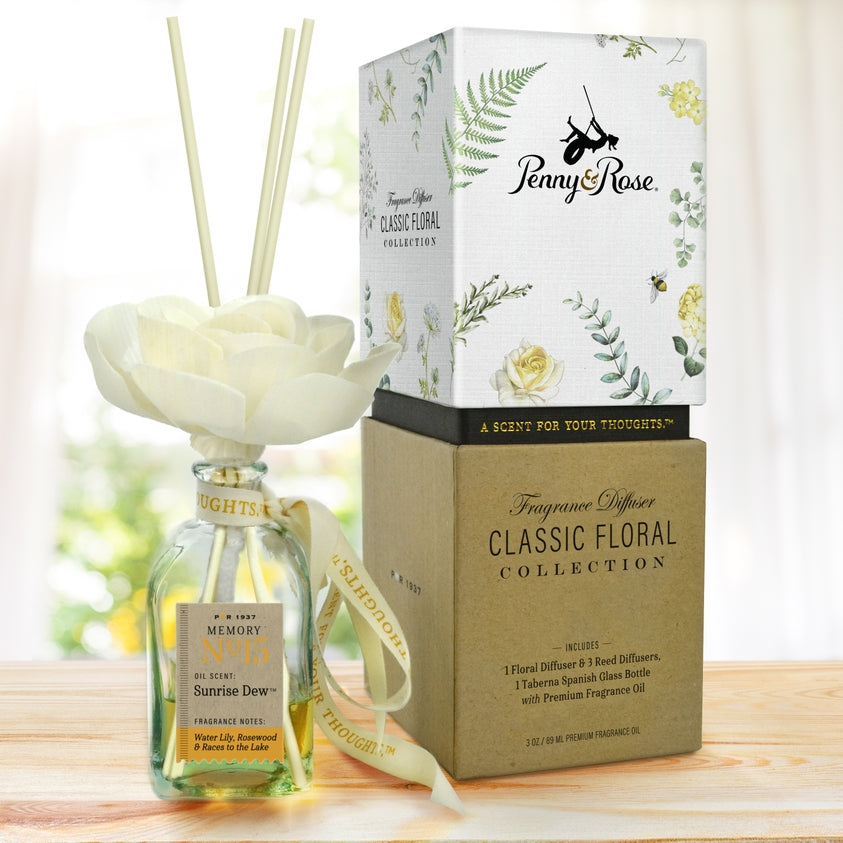 Sunrise Dew -  Medium Floral Diffuser