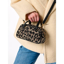 Load image into Gallery viewer, Vallerie Animal Print Top Handle Bag
