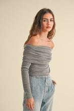 Load image into Gallery viewer, Off the Shoulder Sweater Top
