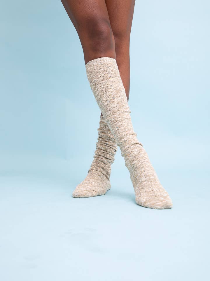 Speckled Boot Socks
