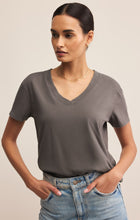Load image into Gallery viewer, Weekdays V-Neck Tee - Washed Grey
