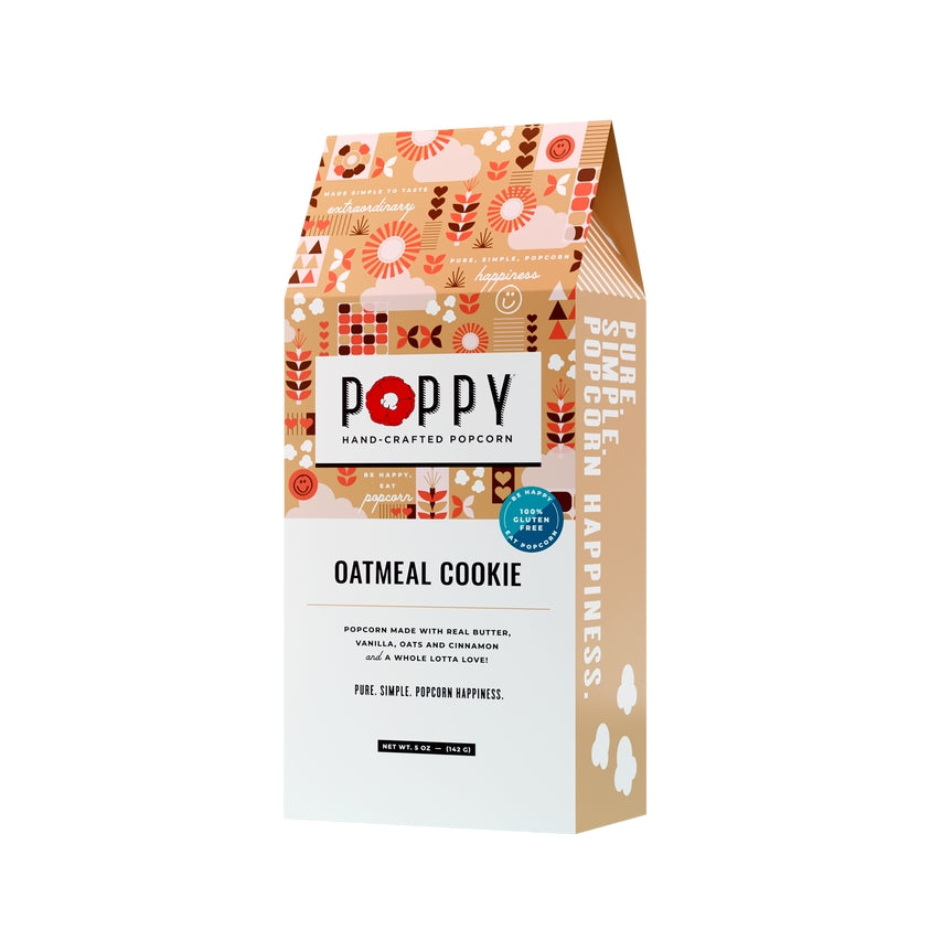 Oatmeal Cookie Popcorn Gift Box