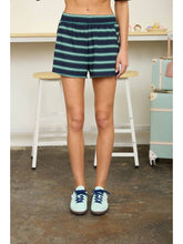 Load image into Gallery viewer, Multi-Color Stripe Knit Shorts
