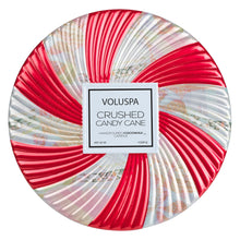 Load image into Gallery viewer, Crushed Candy Cane - 3 Wick Tin
