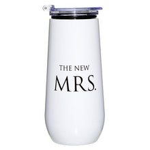 Load image into Gallery viewer, Champagne Tumbler - The New Mrs.
