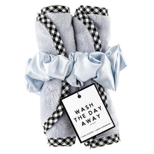 Load image into Gallery viewer, Face Cloth + Scrunchie Spa Set
