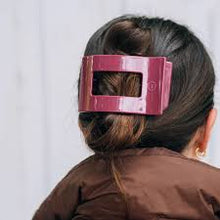 Load image into Gallery viewer, Large Rectangle Flat Hair Clip - Wild Side
