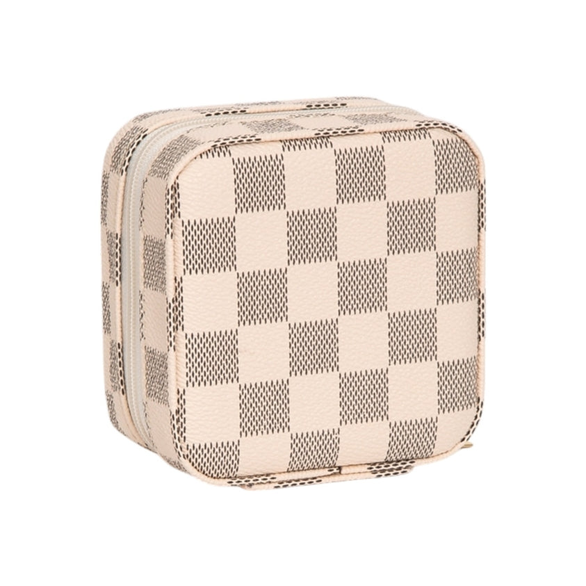 Checkered Jewelry Box