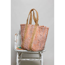 Load image into Gallery viewer, Handwoven Bohemian Tote Bag
