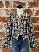 Load image into Gallery viewer, Tweed Plaid Jacket
