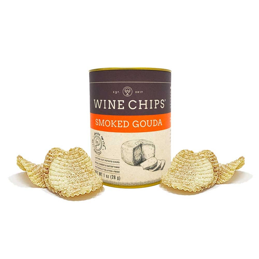Smoked Gouda Wine Chips - Single Serve