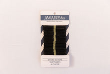 Load image into Gallery viewer, AWAREties Green Stripe - Animal Rescue + Welfare
