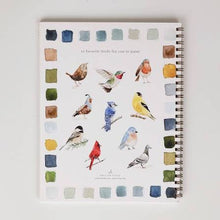 Load image into Gallery viewer, Birds Watercolor Workbook

