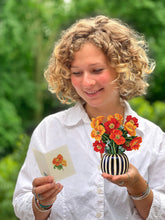 Load image into Gallery viewer, MINI French Poppies - Pop Up Bouquet
