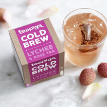 Load image into Gallery viewer, Cold Brew - Lychee &amp; Rose Tea

