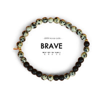 Load image into Gallery viewer, Morse Code Bracelet Extended | Brave
