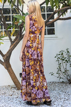 Load image into Gallery viewer, Fall Bounty Sleeveless V-Neck Maxi Dress
