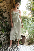 Load image into Gallery viewer, Garden Party Ruffle Midi Dress
