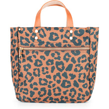 Load image into Gallery viewer, &quot;Joey&quot; Leopard Nylon Tote with Leather Accents

