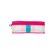 Load image into Gallery viewer, &quot;Clara&quot; Stripe Cosmetic Bag

