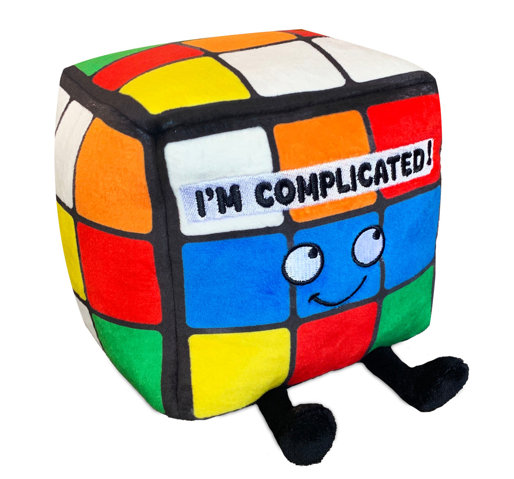I'm Complicated - Puzzle Cube Plush