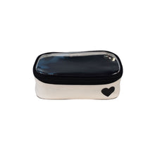 Load image into Gallery viewer, &quot;Clara&quot; Heart Cosmetic Bag
