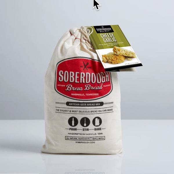 Soberdough Brew Bread- Cheesy Garlic