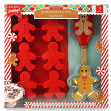 Load image into Gallery viewer, Gingerbread Cookie &amp; Cupcake Baking Set
