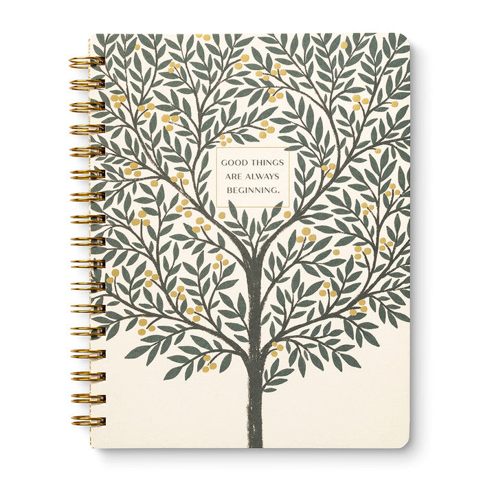 Spiral Notebook - Good Things Are Always Beginning