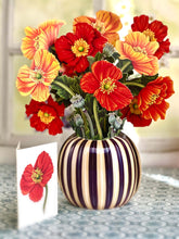 Load image into Gallery viewer, French Poppies - Pop Up Bouquet
