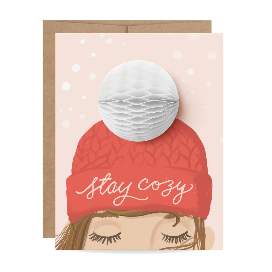 Stay Cozy - Pop-Up Card