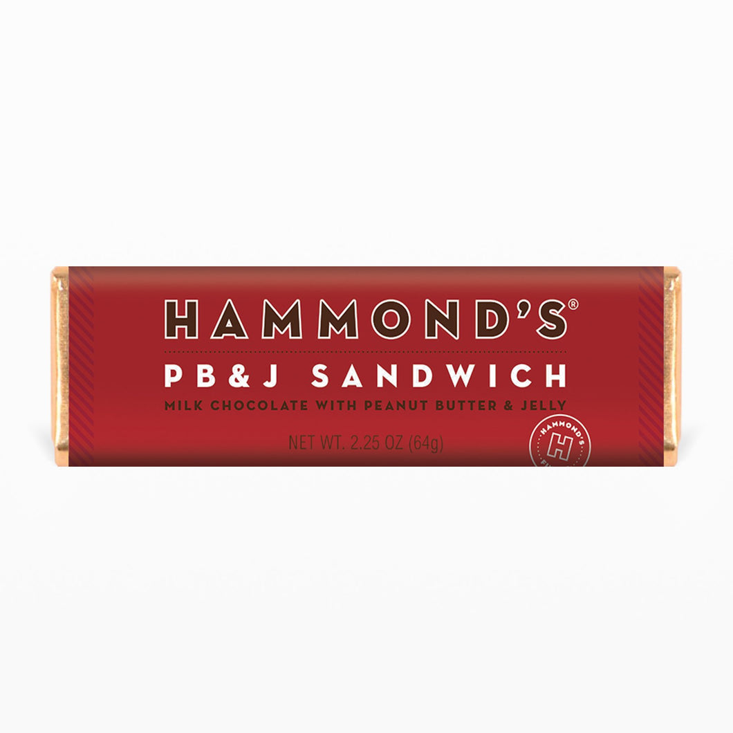 PB&J Sandwich Chocolate Bar