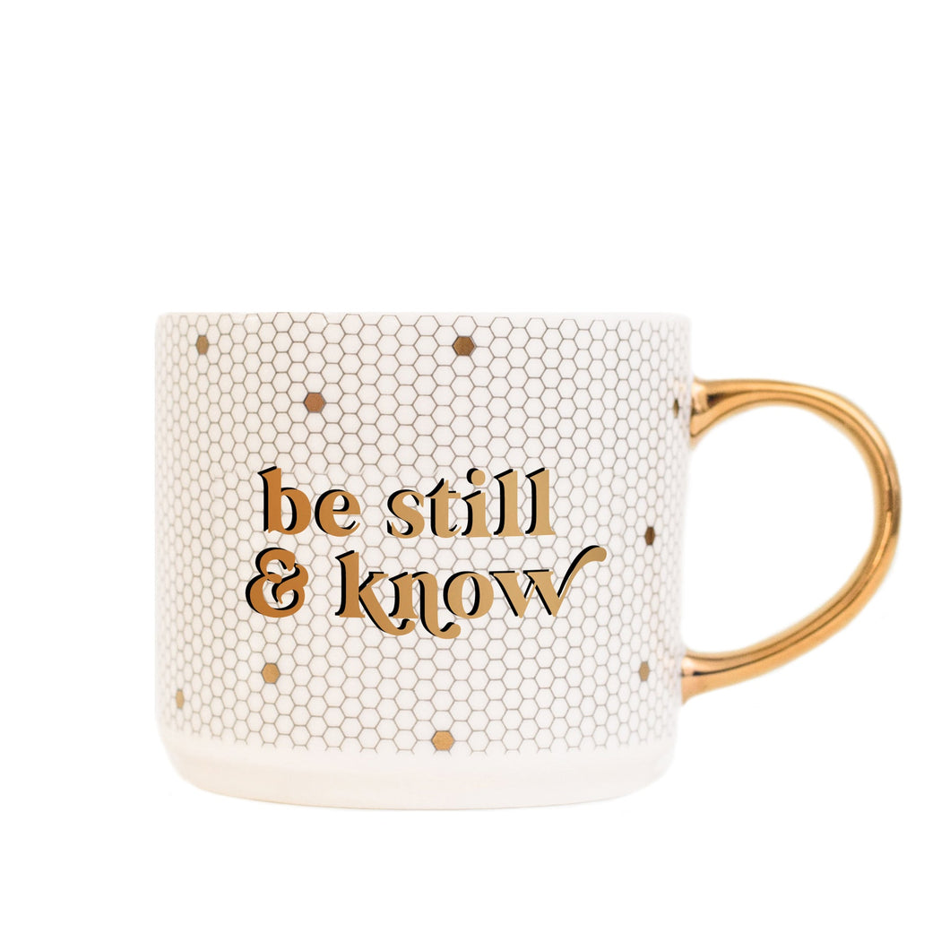 Be Still & Know - Tile Mug